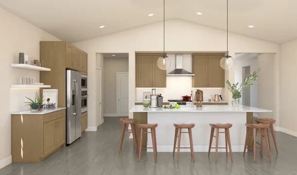 Arosa Kitchen Loft Palette 5 Level 1 Coastal Loft