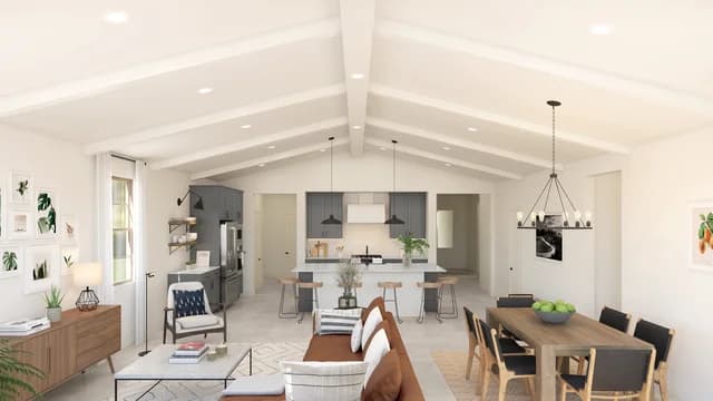 Chalet at Legacy Place Arosa Vaulted Ceiling Farmhouse Palette 4 Level 1 Industrial Farmhouse