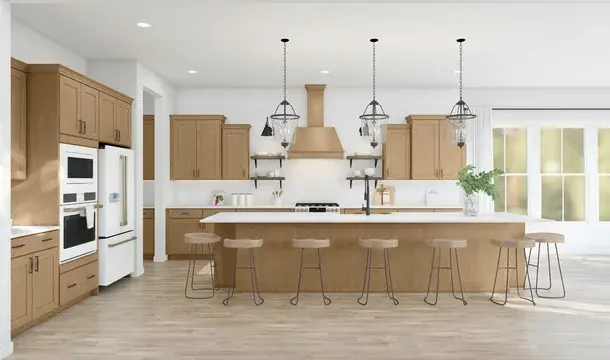 Occoquan Overlook Richmond Kitchen Farmhouse Palette 5 Level 3 Industrial Farmhouse