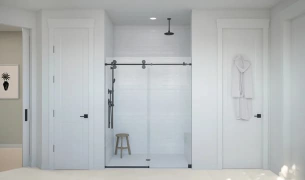 Occoquan Overlook Richmond Primary Bath Plus Farmhouse Palette 6 Level 3 Industrial Farmhouse