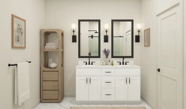 Passionflower II ESP Primary Bath Farmhouse Palette 5 Ascend European Farmhouse