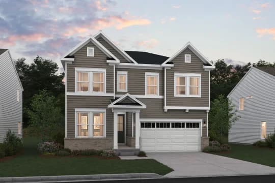 The Enclave at Carrollton Manor Oban Elevation DB
