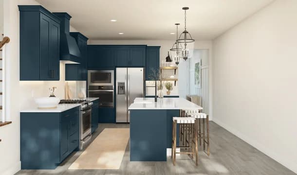 Mitchell s Corner Seaview II Kitchen Farmhouse Palette 2 Level 3 Coastal Farmhouse