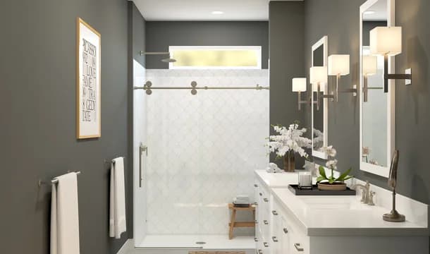 Mitchell s Corner Bluemont Primary Bath Classic Palette 4 Level 3 Traditional Classic