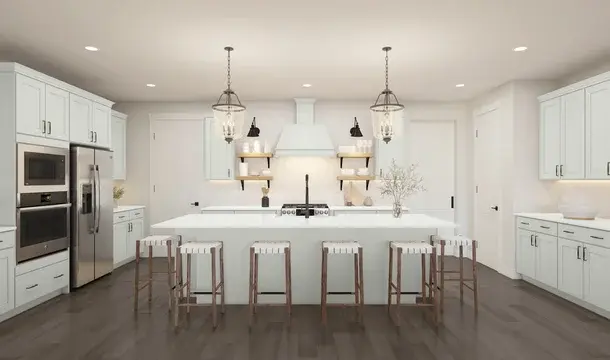 Bar Harbor Kitchen Farmhouse Palette 6 Level 3 Coastal Farmhouse