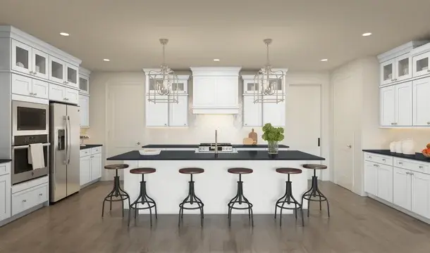 Bar Harbor Kitchen Classic Palette 3 Level 3 Coastal Classic