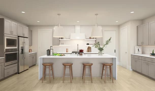 Bar Harbor Kitchen Loft Palette 1 Level 3 Coastal Loft