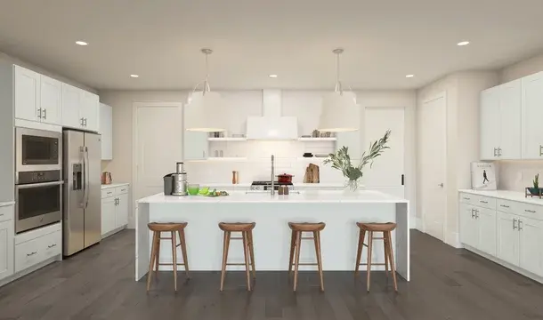 Bar Harbor Kitchen Loft Palette 6 Level 3 Coastal Loft