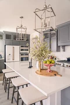 Hills at Warren Kitchen Island Styling