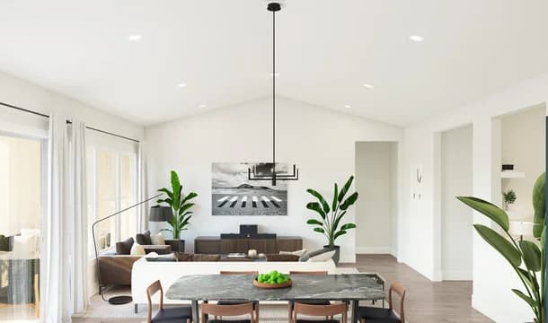 Vista Del Sol Belfast II ESP Great Room Ceiling Loft Palette 2 Level 2 Black and White Loft