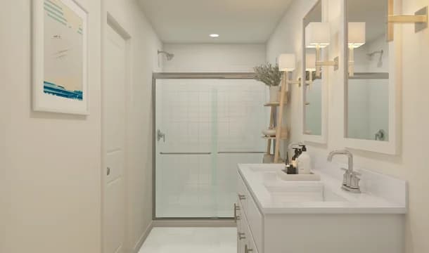 Seine ESP Primary Bath Loft Palette 1 and 3 Aspire Coastal Loft