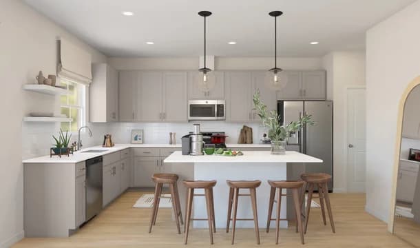 Seine ESP Kitchen Loft Palette 1 Aspire Coastal Loft