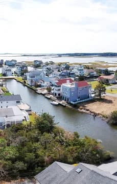 Aerial View of Bethany Beach DE USP Crop