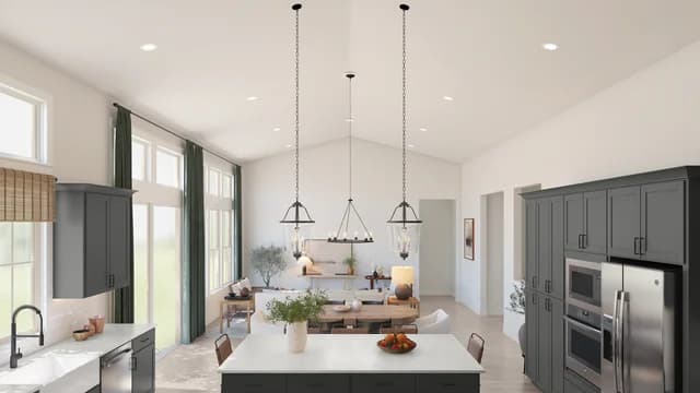 Mirabella Belfast ESP Vaulted Ceiling Great Room Farmhouse Palette 4 Level 3 Fresh Farmhouse