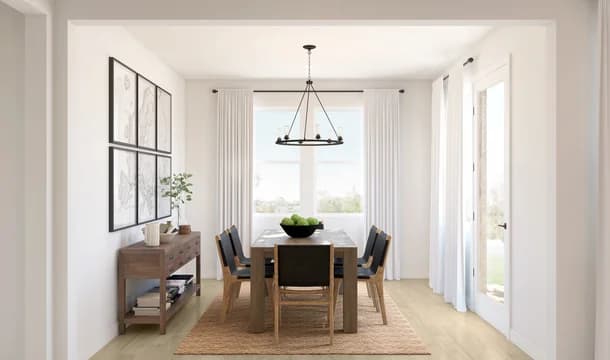 Timberbrook Versailles ESP Dining Area Farmhouse Palette 1 Level 1 Industrial Farmhouse