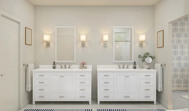 Kerr Primary Bath Classic Palette 4 Level 1 Coastal Classic