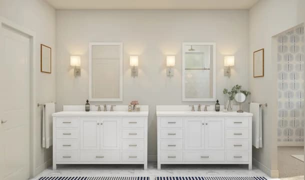 Kerr Primary Bath Plus Classic Palette 5 Level 1 Coastal Classic