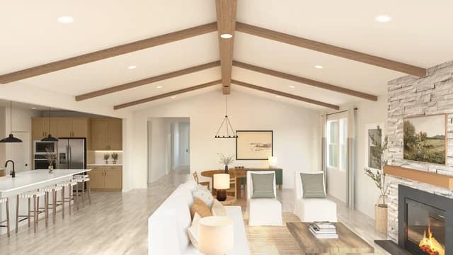 Four Seasons at Easton Franklin Vaulted Ceiling Farmhouse Palette 5 Level 1 Coastal Classic