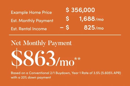 CONV 300s ADU Extra Suite payment component