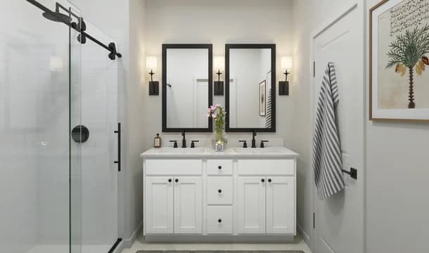 Aspire at Ashland Honeysuckle II Primary Bath Farmhouse Palette 6 Ascend Fresh Farmhouse