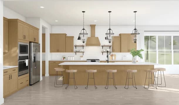 Deer Lakes Richmond Kitchen Farmhouse Palette 5 Level 3 Industrial Farmhouse