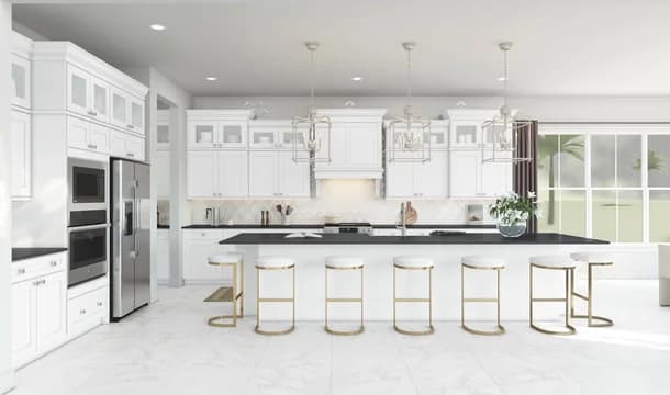 Deer Lakes Richmond Kitchen Classic Palette 3 Level 3 Restoration Classic