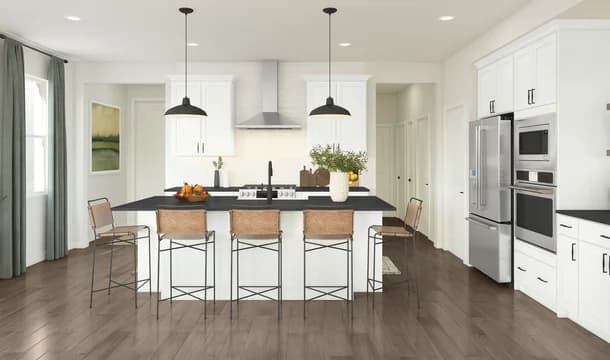 Four Seasons at the Lakes of Cane Bay Spring Lake Kitchen Farmhouse Palette 3 Level 1 Fresh Farmhouse