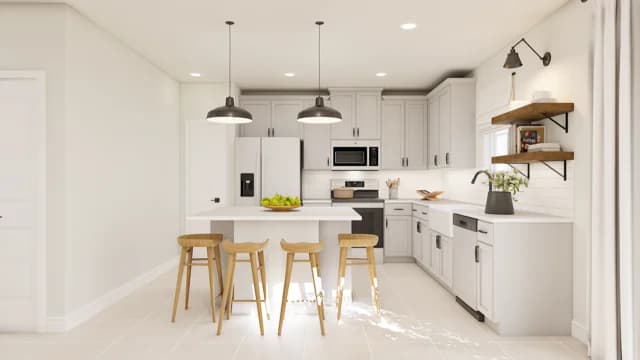 Kitchen 1 Orlando Canter Creek Oleander ASCEND DVR Palette 1Palette 2 Furnished