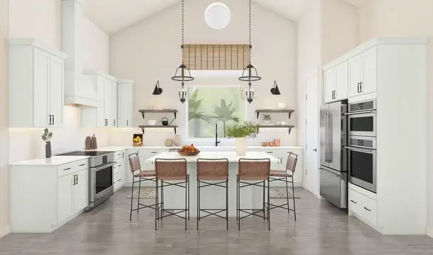 Parkside at Tuttle Royale Tucson Kitchen Farmhouse Palette 6 Level 3 Fresh Farmhouse