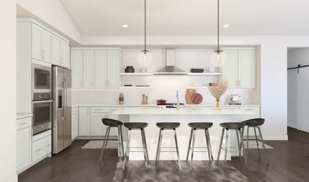 Chaparral Ranch Aberdeen Kitchen Loft Palette 6 Level 1 Black and White Loft