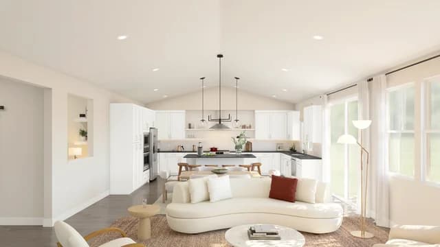 Chaparral Ranch Belfast ESP Vaulted Ceiling Loft Palette 3 Level 1 Coastal Loft