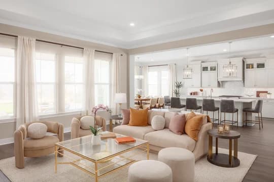 The Estates At Silverwood Annapolis Great Room Classic Palette 6 Level 2