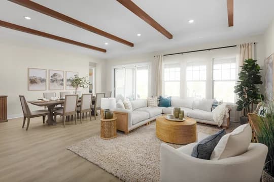 The Estates At Silverwood Austin Great Room Farmhouse Palette 5 Level 2