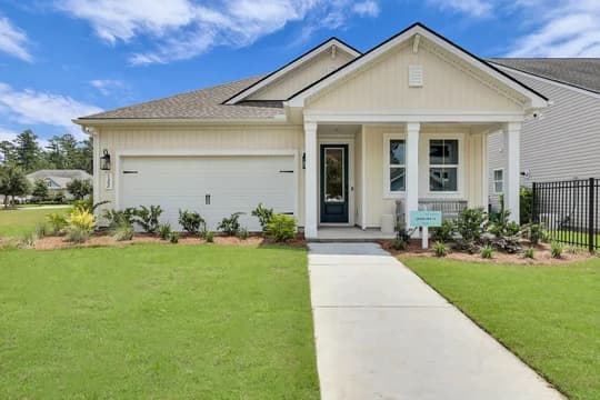 Four Seasons at Lakes of Cane Bay Jenkins II Elevation BA Farmhouse Palette 5 Level 1