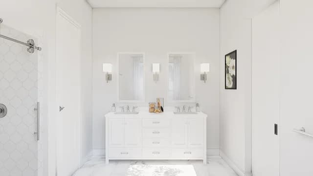 Primary Bath Tub Arizona Viviendo Cork SPEC 2 DVR Palette 5 Furnished