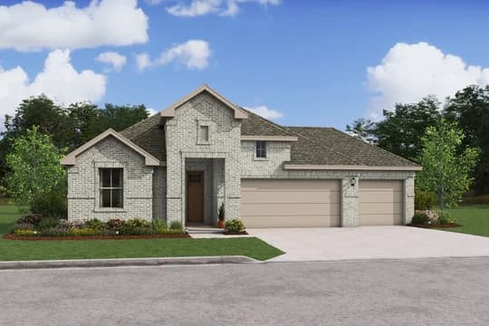 Cane Crossing Estates Santa Rosa II Santa Rosa II TA3 Car Garage Level 1