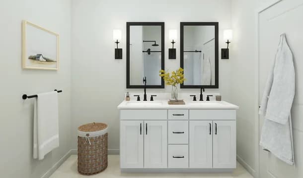 Aspire at Reunion Sweet Pea Primary Bath Farmhouse Palette 3 Ascend Traditional Farmhouse