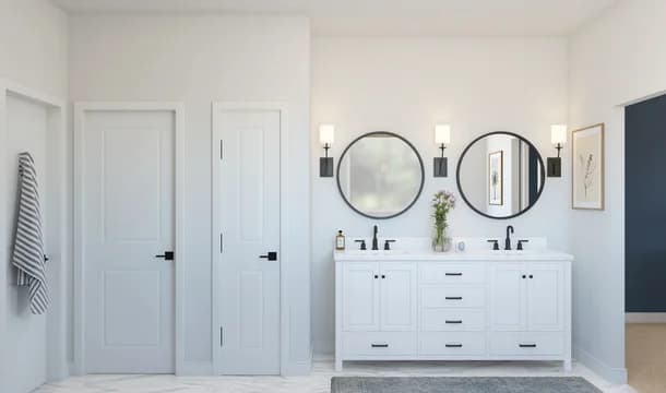 Lighthouse Bluffs Asheville Primary bath Farmhouse Palette 5 Level 1 Fresh Farmhouse