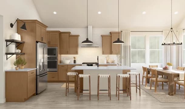 Evora Kitchen Farmhouse Palette 5 Level 1 Coastal Farmhouse