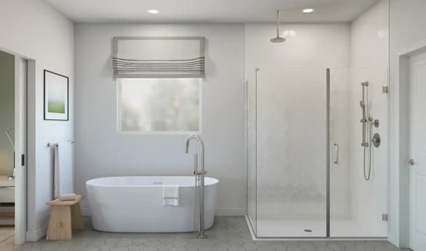 Lighthouse Bluffs Evora Primary Bath Classic Palette 3 Level 1 Modern Classic