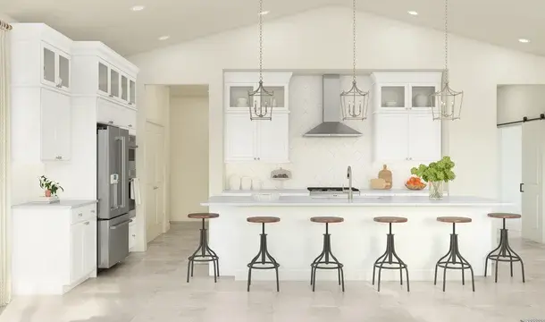 Four Seasons at Wylder Stanwyck Kitchen Classic Palette 5 Level 1 Coastal Classic