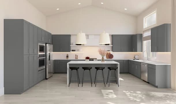 Belfast ESP Kitchen Loft Palette 4 Level 3 Black and White Loft