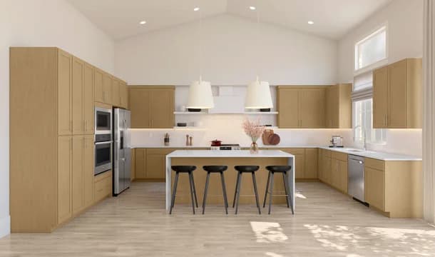 Belfast ESP Kitchen Loft Palette 5 Level 3 Black and White Loft