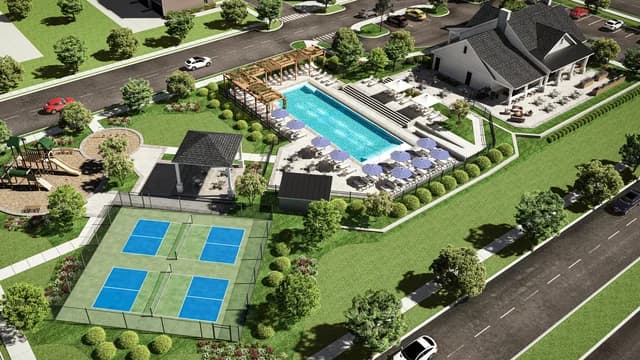 192825_The Grove at Jackson Village_Amenity Aerial_CROP