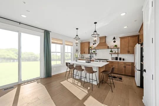 The Enclave at Carrollton Manor Adamstown Kitchen Farmhouse Palette 6 Level 2 Industrial Farmhouse