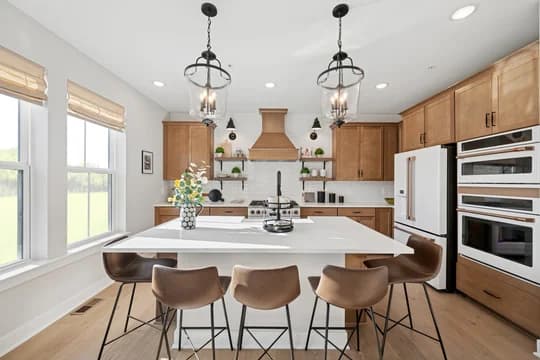 The Enclave at Carrollton Manor Adamstown Kitchen Farmhouse Palette 6 Level 2 Industrial Farmhouse