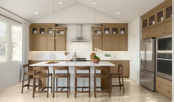 Luna Bella at Plumas Lake Faro Kitchen Classic Palette 5 Level 1 Modern Classic