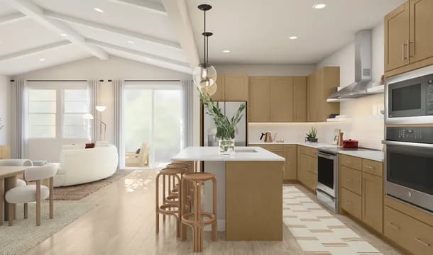 Luna Bella at Plumas Lake Boise Kitchen Loft Palette 5 Level 1 Coastal Loft