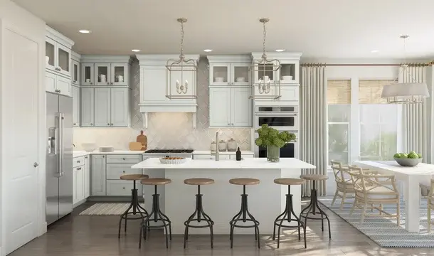 Country Woods at Neptune Knoxville Kitchen Classic Palette 6 Level 2 Coastal Classic