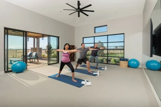 four Seasons at The Ranch Clubhouse Four Seasons Clubhouse Yoga Room